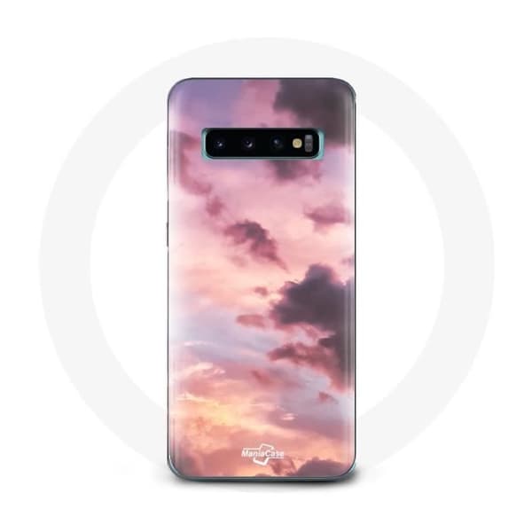 Kuori Samsung Galaxy s10 plus Auringonlasku-tausta