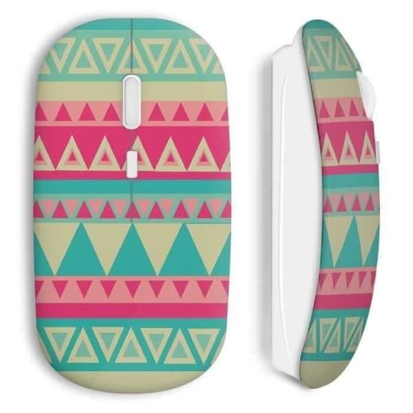 Aztec-stil Trådlös Mus