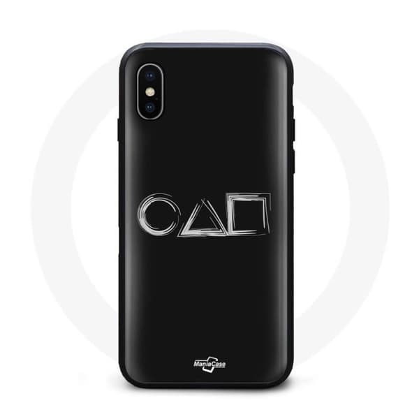 iPhone XS Max cover med Squid Game logo