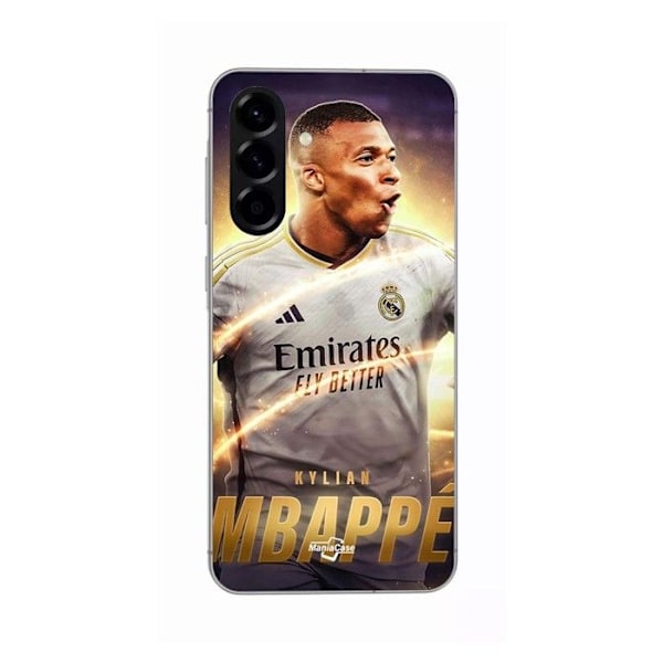 Coque - Maniacase - Samsung Galaxy A26 - Silikon - Mjuk - Kylian Mbappe Real Madrid Svart