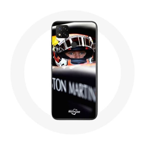 Coque til Xiaomi Redmi 9C Formel 1 Max Verstappen Bilfører