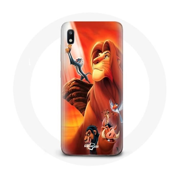 Coque för Samsung Galaxy A10 Le Roi Lion Simba och Mufasa