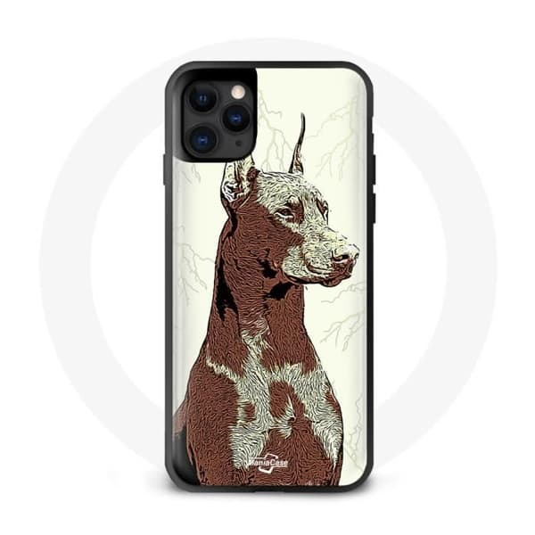 Coque Iphone 13 pro max Doberman