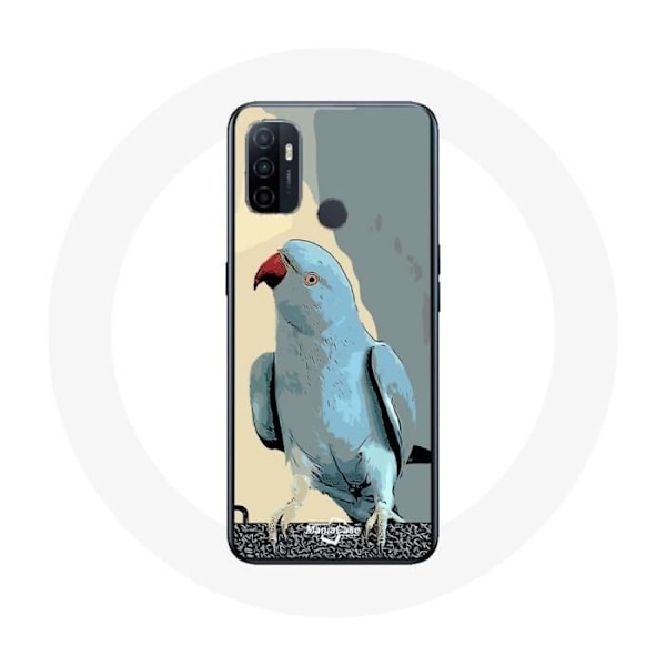 Coque - Oppo - A53 - Blød - Parakitter - Blå Blå