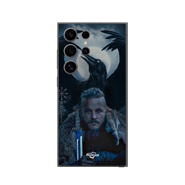 Coque Samsung Galaxy S25 Ultra Vikings Ragnar Lothbrok korp Maniacase