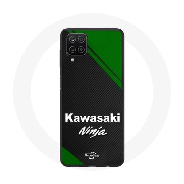 Coque - Kawasaki - Galaxy A12 - Sort - Blød - Stødbeskyttelse