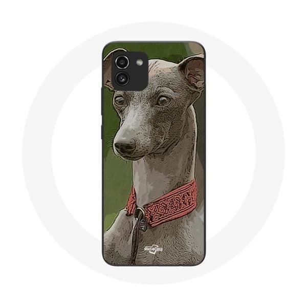 Coque Samsung Galaxy A03 Greyhound grå