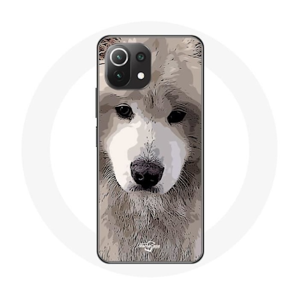 Coque - Xiaomi - Mi 11 Lite - Mjuk - Grå - Hundras Grå