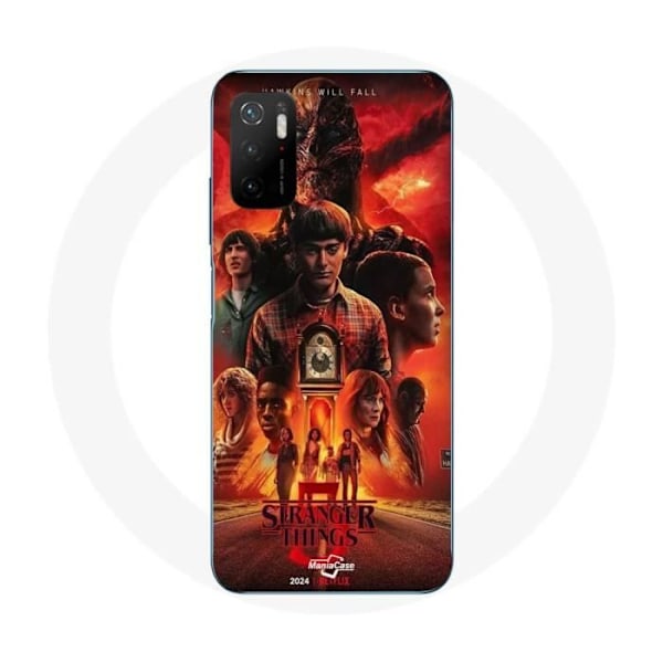 Coque Maniacase för Xiaomi Poco M3 Pro 5G stranger things säsong 5 affisch