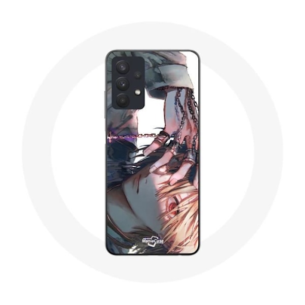 Coque Maniacase för Samsung Galaxy A32 5G Serie Kurapika Hunter x Hunter Manga svart