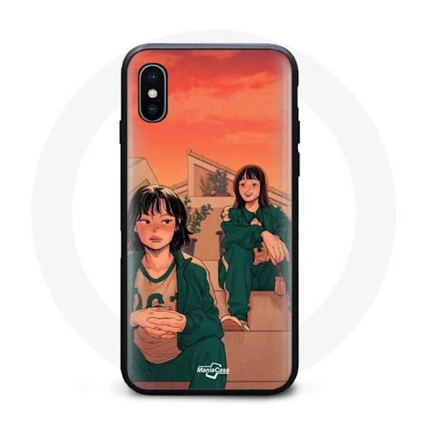 Coque Squid Game Iphone XS Max Ji Yeong No 240 ET Kang Sae Byeok No 067
