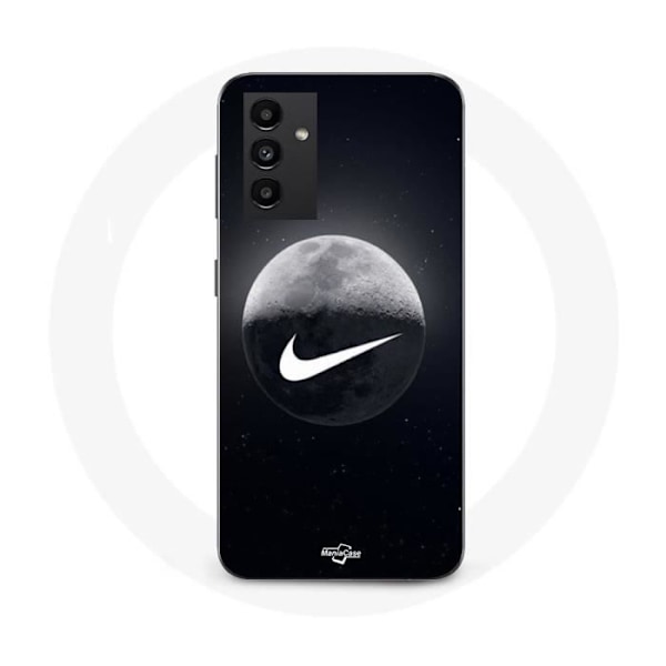 Coque - Nike - Galaxy A34 5G - Svart - Mjuk - Månmotiv