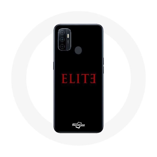 Coque för Oppo A53 Elite Säsong 5 Röd Logotyp Svart Bakgrund