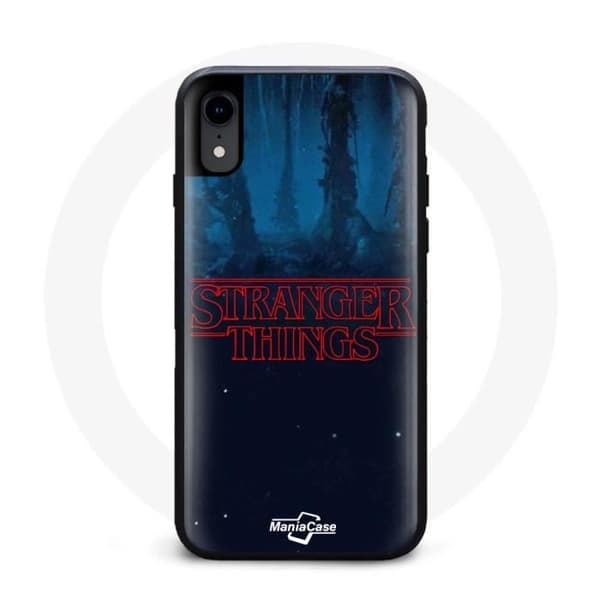 Iphone X:n Stranger Things -logo kuoret
