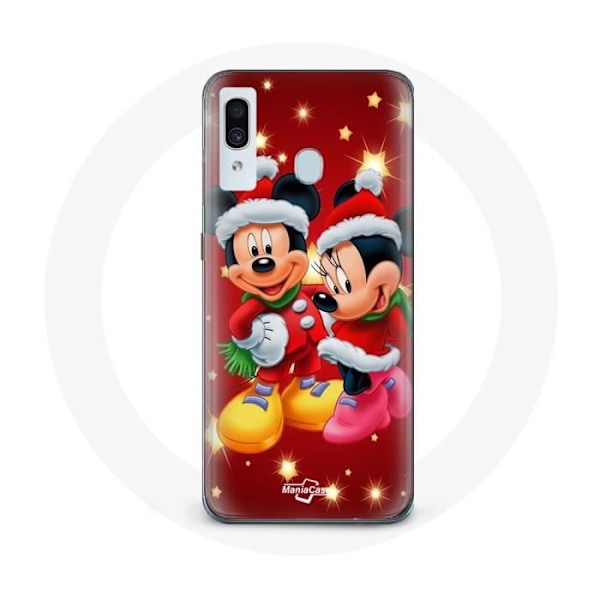 Coque - Maniacase - Samsung Galaxy A20e - Mickey Mouse - Snygg - Skydd och dekoration Svart