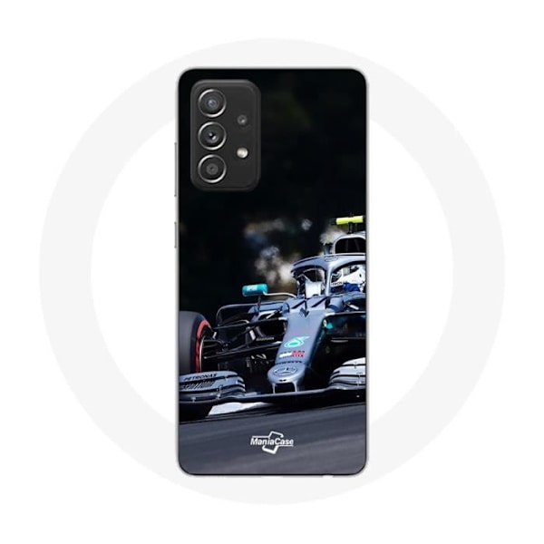 Skydd för Samsung Galaxy A52 Formel 1 Valtteri Bottas F1-förare Svart