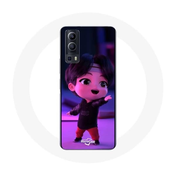 Coque Vivo Y72 BTS TinyTAN Jin-animaatio