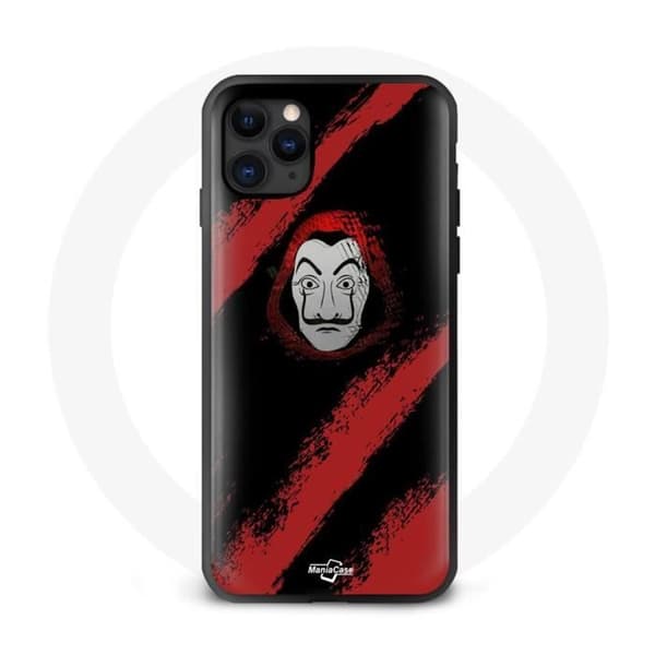 Iphone 11 pro cover La casa de Papel maske kunst