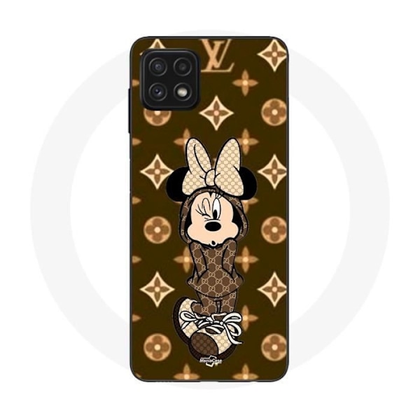 Coque Maniacase för Samsung Galaxy A22 5G minnie Disney Lv brun