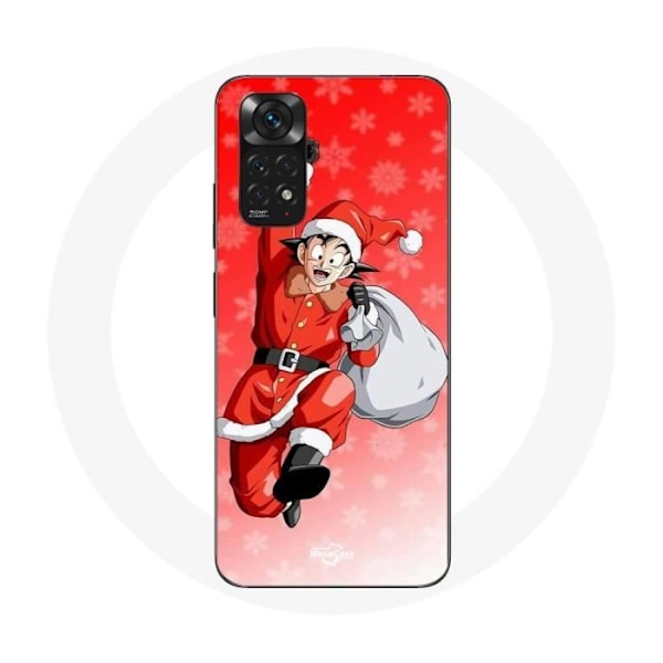 Skydd för Xiaomi Redmi Note 11 4G Anime Son Goku Dragon Ball Juldagen 2023