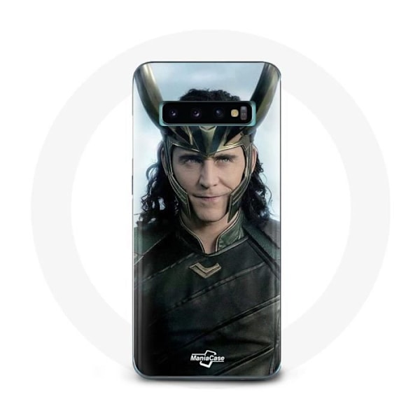 Coque för Samsung Galaxy S10 Edge Loki Thor Ragnarok med Hörlurar Säsong 1