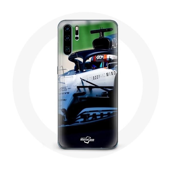 Coque för Samsung Galaxy P30 Pro Formel 1 Pierre Gasly F1-förare Vit