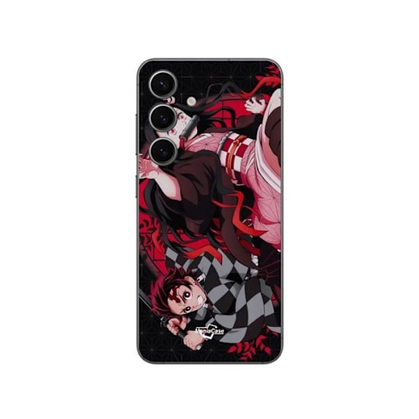 Coque Samsung Galaxy S24 plus Demon Slayer Tanjiro Nezuko attack kamp Maniacase