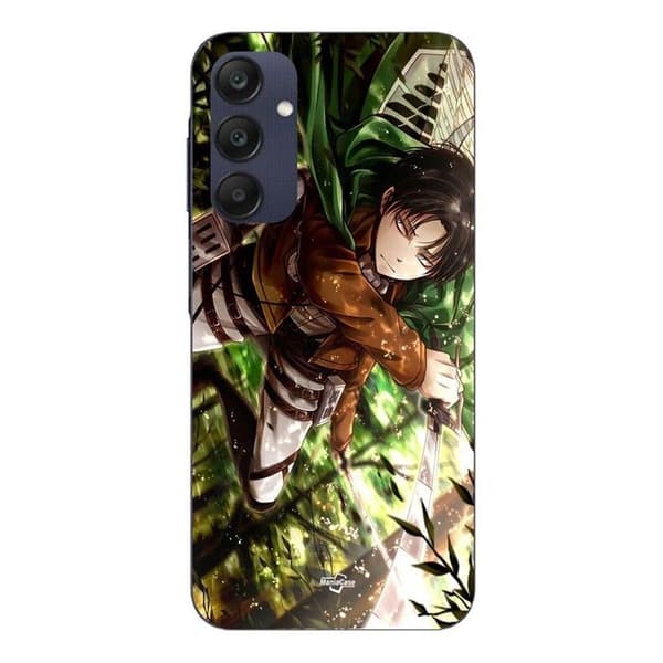 Coque för Samsung galaxy A25 Attack on Titan Levi Ackerman Maniacase