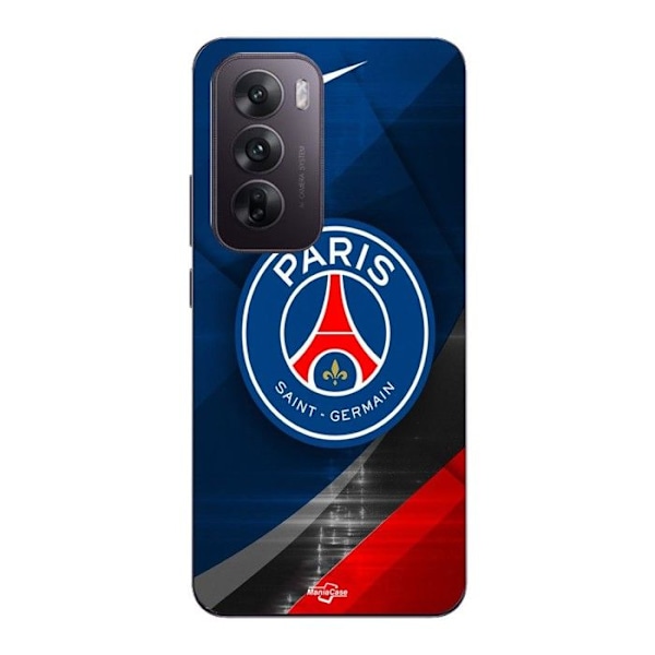 Coque - Maniacase - Oppo Reno 12 5G - Svart - Mjuk - Fotbollslogo