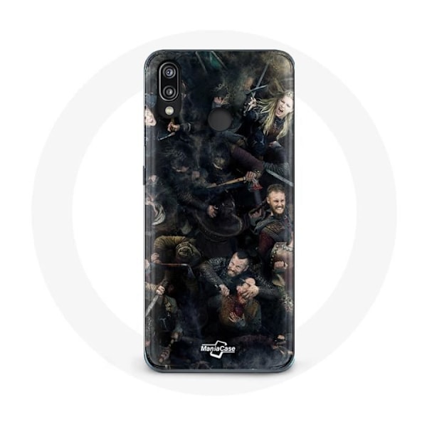 Coque för Huawei P20 Lite Vikings Teaser Säsong 6 Affisch Karaktärer Konst