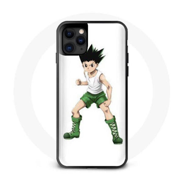 Telefoncover - Gon Freecss - Iphone 12 Mini - Blød - Sort - Anime