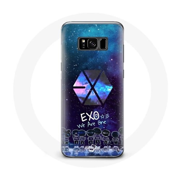 Coque för Samsung Galaxy S8 Exo Grup K-pop Logotyp vi är ett - Maniacase