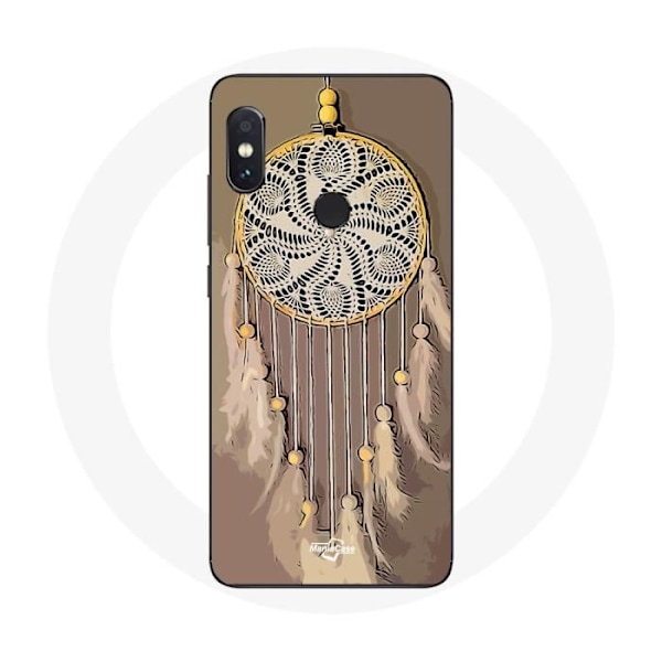 Coque för Xiaomi Redmi Note 5 AI Dual Camera Drömfångare brun Drömfångare