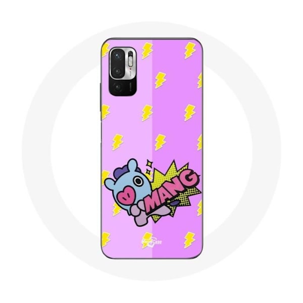 Coque för Xiaomi Redmi Note 10T 5G BTS Bangtan Sonyeondan BT21 MANG J-Hope