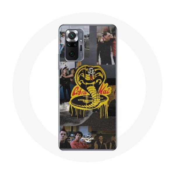 Coque för Xiaomi Redmi Note 10 Pro Cobra Kai Logotyp Affisch Karaktärer Trailer 2022