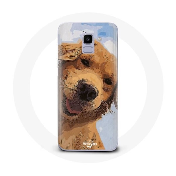 Coque för Samsung Galaxy A8 2018 Golden retriever Ras av hundar