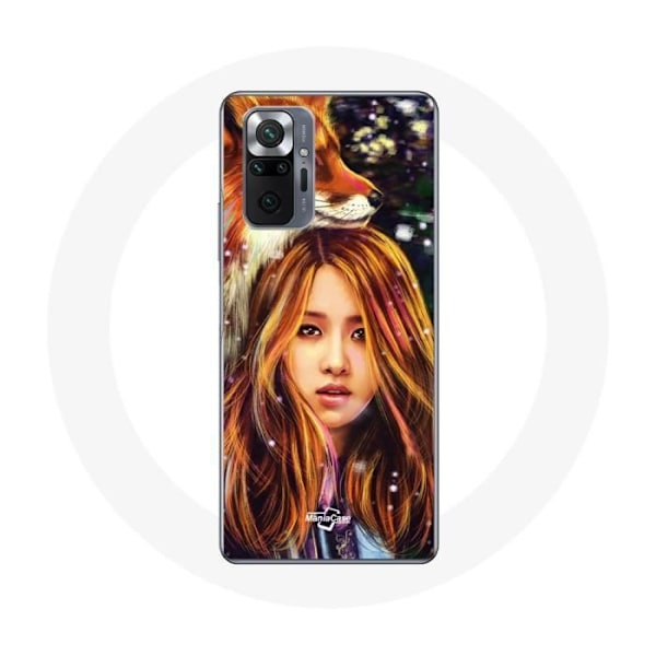 Coque för Xiaomi Redmi Note 10 Pro Blackpink Rosé Poster Fanart