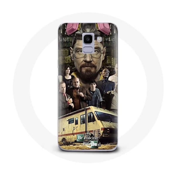 Coque för Samsung Galaxy A8 2018 Breaking Bad Heisenberg