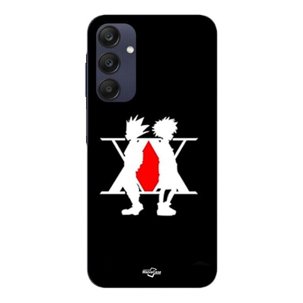Coque - Maniacase - Samsung Galaxy A25 - Svart - Mjuk - Anime Otaku