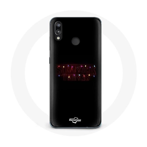 Coque för Huawei P20 Lite Stranger Things Affisch Logo God Jul