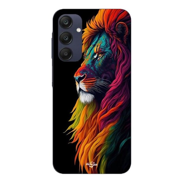 Coque - Maniacase - Samsung Galaxy A25 - Lвион Majestueux - Souple - Coloré Färgad