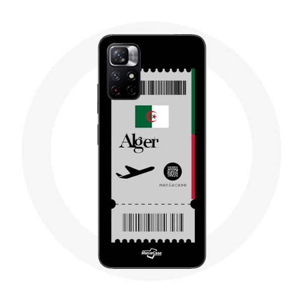 Coque - Redmi - Note 11 5G - Blød - Flybillet - Hvid