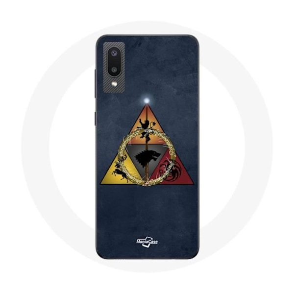 Coque - Game of Thrones - Samsung Galaxy A02 - Souple - Triangle Logo Baratheon - Mixte
