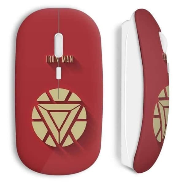 Trådløs mus iron man logo