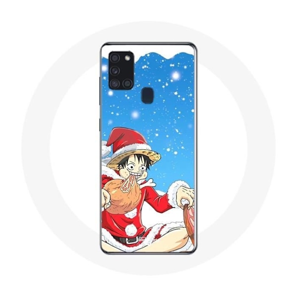 Coque för Samsung Galaxy A21s Anime One Piece Luffy Juldagen 2023