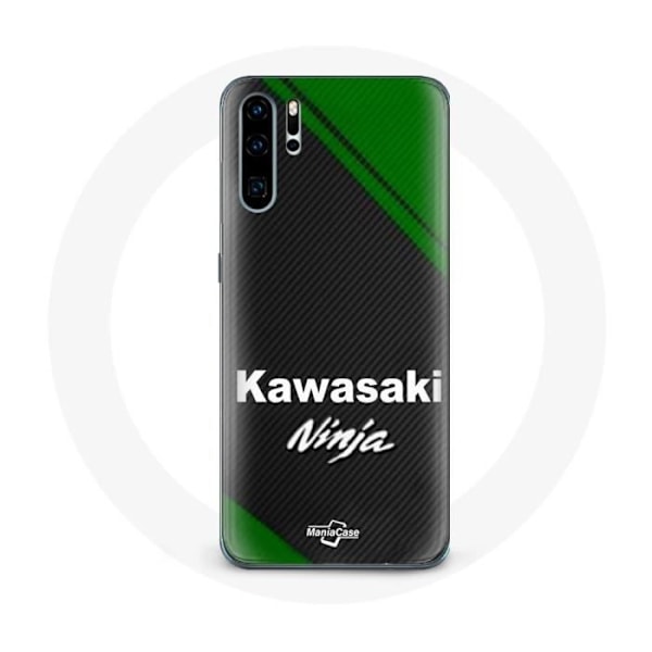 Skyddsskal för Huawei P30 - Kawasaki - Ninja-logga - Mjuk - Skydd - Unisex