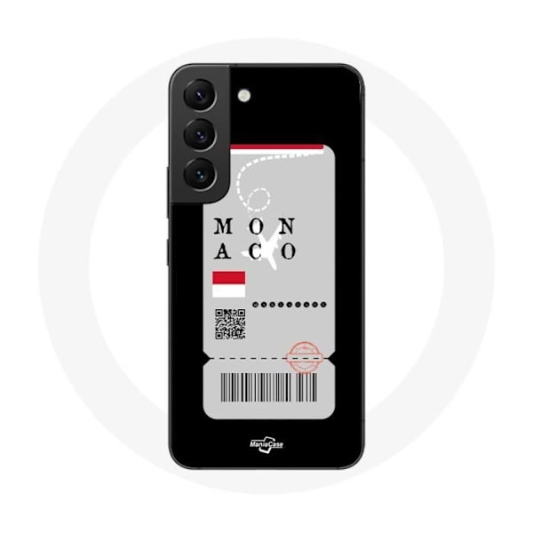 Coque - Samsung - Galaxy S21 FE - Flygbiljett Monaco - Flexibel - Syntetiskt skydd