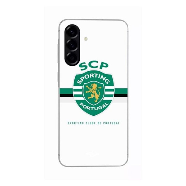 Coque - Maniacase - Samsung Galaxy A56 - Silikon - Mjuk - SCP SPORTING PORTUGAL Svart