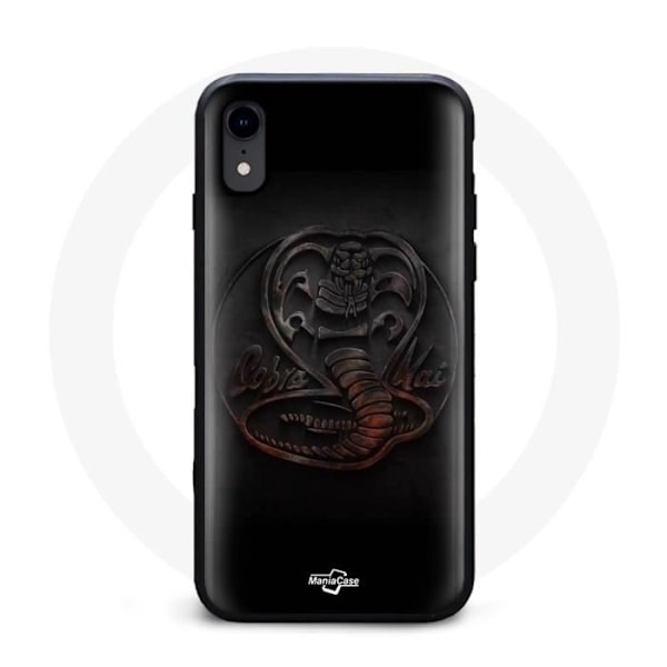 Coque för Iphone XR Cobra Kai Serie Logotyp Affisch