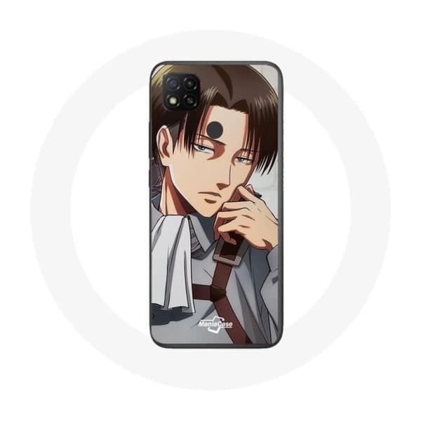 Coque pour Xiaomi Redmi 9C Attack on Titan Levi Ackerman Manga
